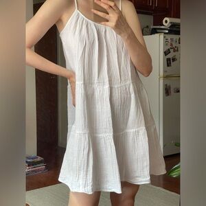 H&M white summer dress / Size S